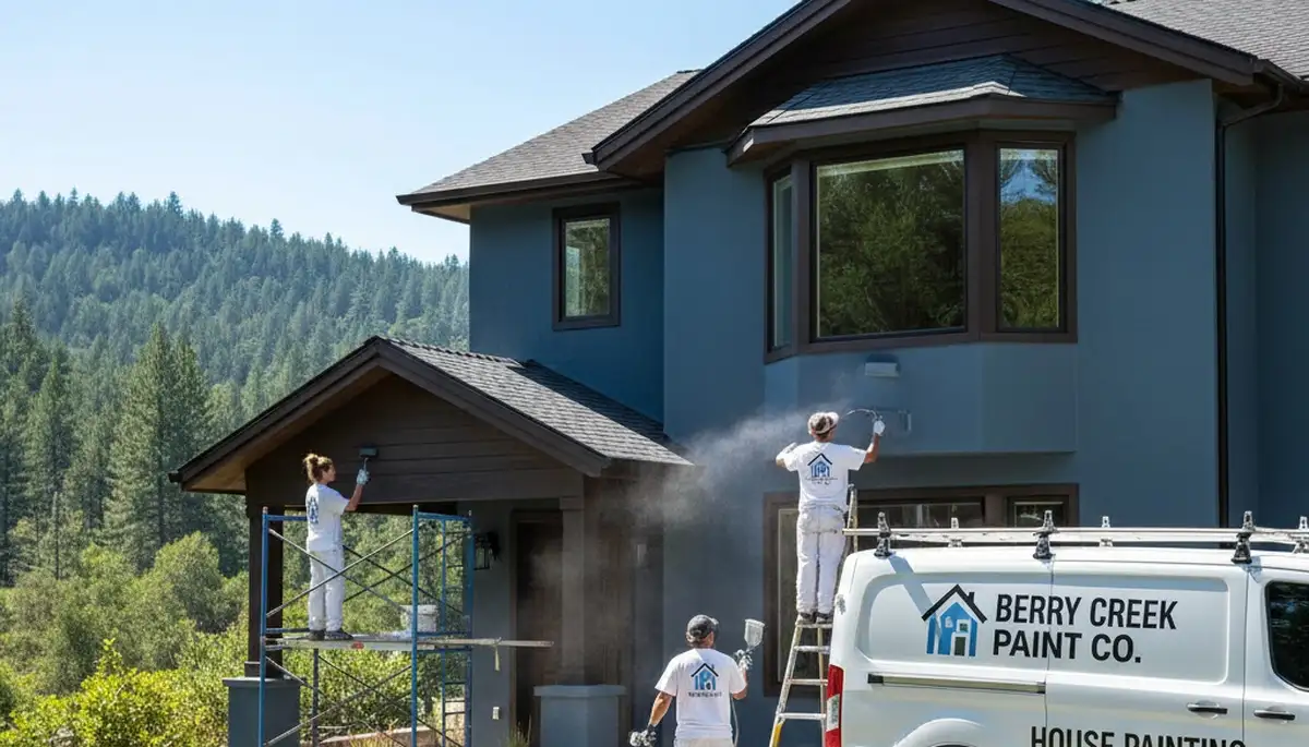 Professional house painters in Chico CA providing expert home exterior painting services