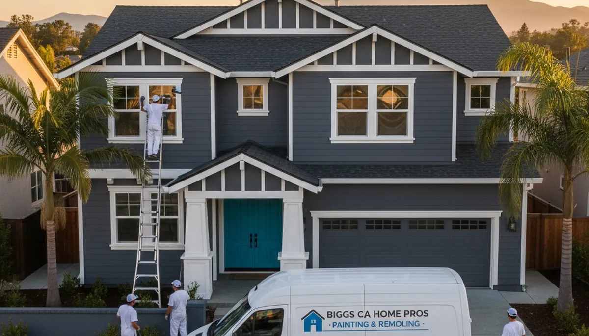 Professional house painters in Chico CA providing expert exterior and interior painting services