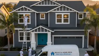 Professional house painters in Chico CA providing expert exterior and interior painting services