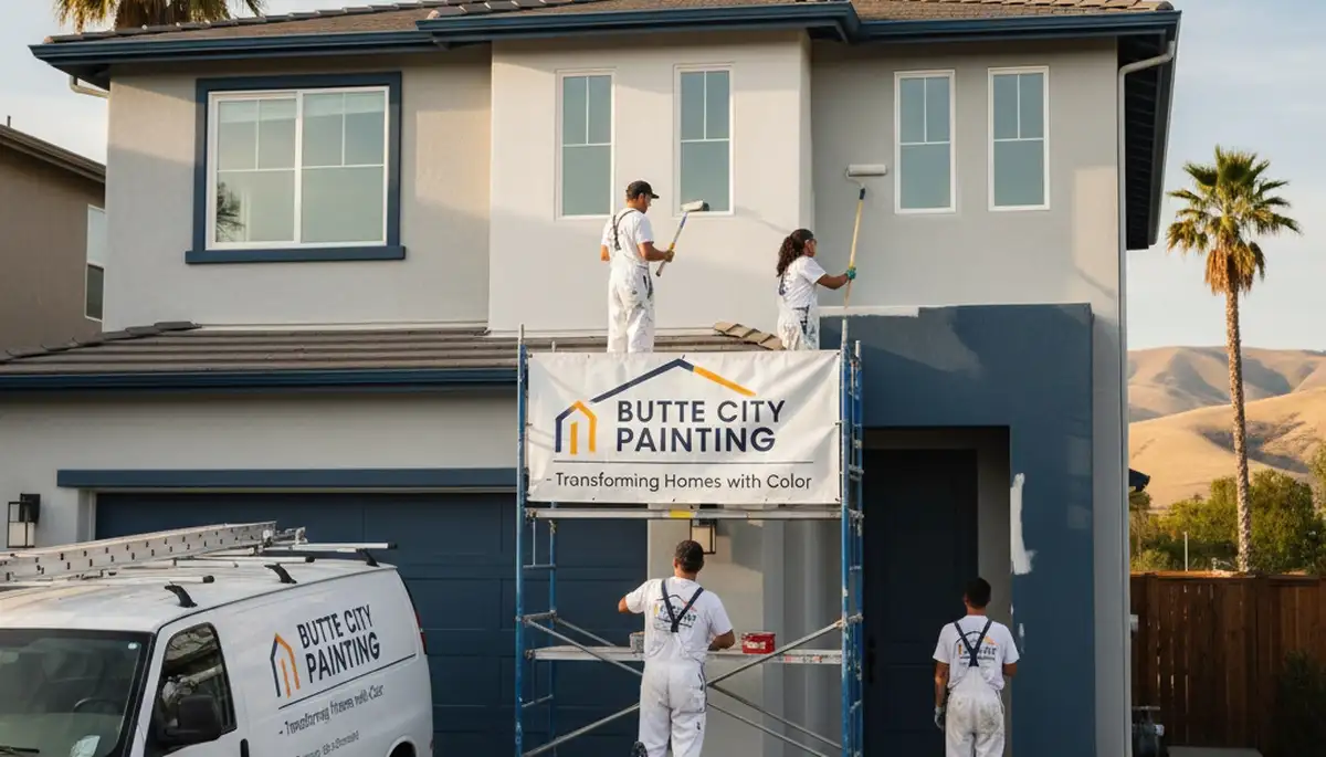 Professional house painters in Chico CA providing expert exterior and interior painting services