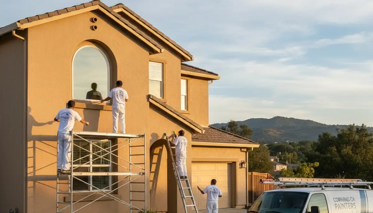 Professional house painters in Chico CA providing expert exterior home painting services