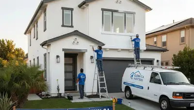 Professional house painters in Chico, CA providing exterior and interior painting services