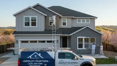 Professional house painters in Chico CA providing expert residential exterior painting services