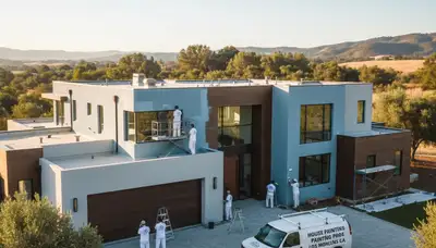 Professional house painters in Chico, CA providing exterior and interior painting services