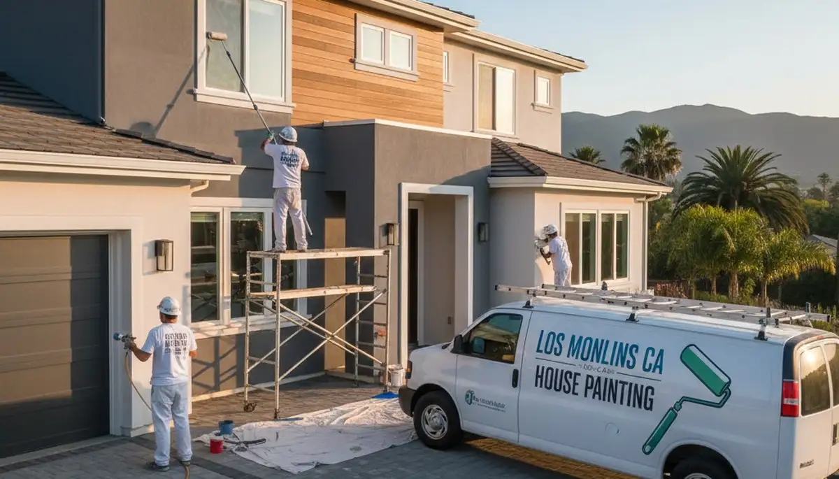 Professional house painters in Chico CA providing exterior and interior painting services