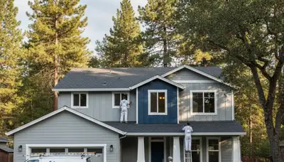 Professional house painters in Chico CA providing expert residential exterior painting services