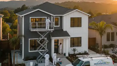 Professional house painters in Chico CA providing expert residential painting services