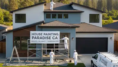 House painters in Chico, CA providing professional interior and exterior painting services
