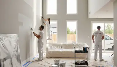 Professional interior house painting in Chico, CA with expert painters and smooth wall finishes