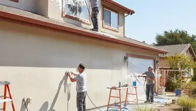 Professional surface preparation for exterior house painting in Chico, CA ensuring long-lasting finishes